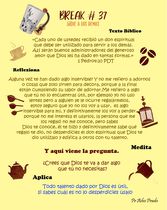 Tu Break Espiritual Infografía 37 