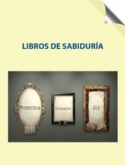 Libros de Sabiduría: Proverbios - Job - Eclesiastés