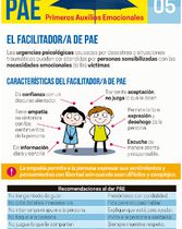 Primeros Auxilios Emocionales-PAE (Infografía 05)