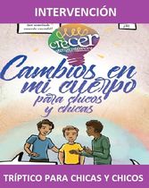 (Tríptico) Cambios en mi cuerpo para Chicas y Chicos