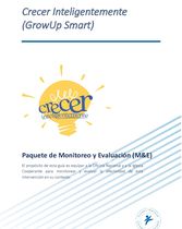 Plan de Monitoreo & Evaluación "Crecer Inteligentemente"