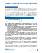 Guía para Evaluación GESI
