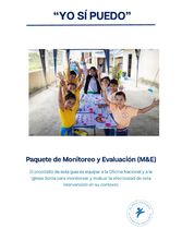 Paquete de M&E Intervención: "Yo sí puedo"